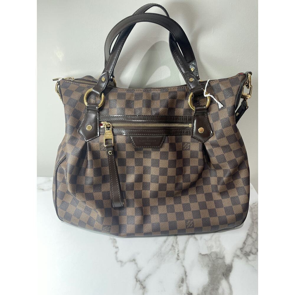 Louis Vuitton Damier Ebene Trevi PM Satchel Bag